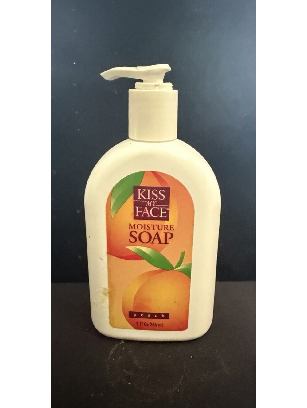 Kiss My Face Moisturizing hand Soap 9 fl Oz NEW Peach